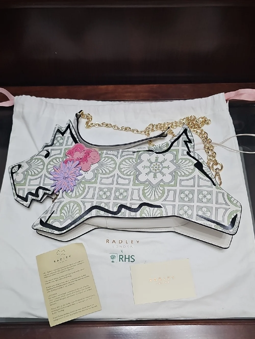 Radley London X RHS Collab Scottie Dog Bag - Picture 8 of 10